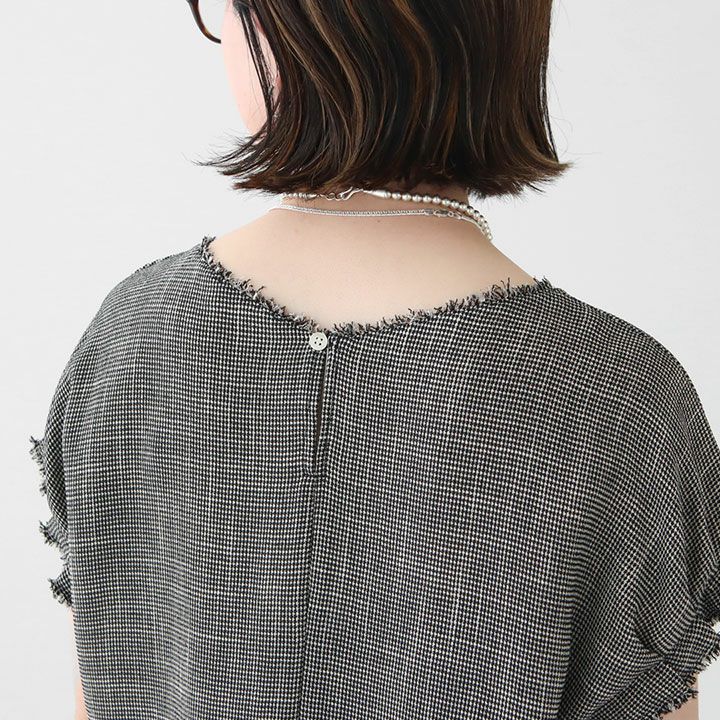 Ballsey(ボールジィ) ポリエステルレーヨンカラミ タックスリーブ