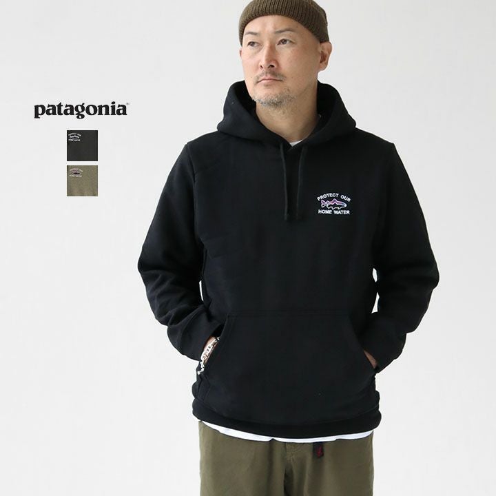 パタゴニア ブラック フーディー Mサイズ ほぼ新品 美品 シンプル 定番 patagonia（パタゴニア） トレントシェル レイン ジャケット メンズ