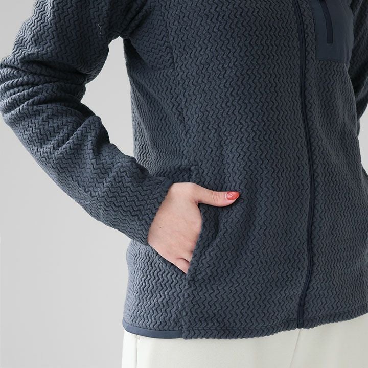 patagonia パタゴニア｜キッズ・R1 エア・フルジップ・フーディ 64810