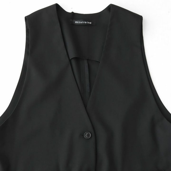 mizuiro ind ワイドVネックベスト mizuiro ind ワイドVネックベスト｜ MARcourt ONLINE STORE