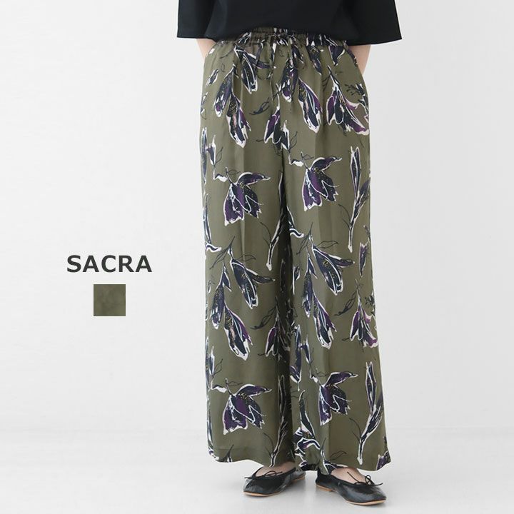 SACRA サクラ｜AUTUMN フローラ パンツ 125519112の通販｜NEWS