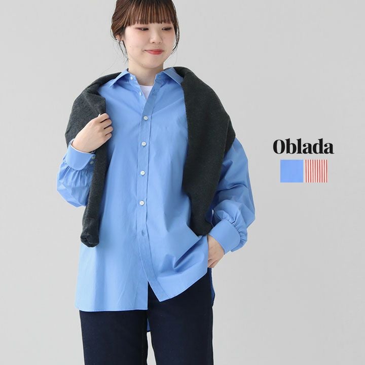 Sサイズオルメル・ジェラトーニシャツ Oblada オブラダ｜JERMYN ジャーミンシャツ F2510SH01の通販｜NEWS