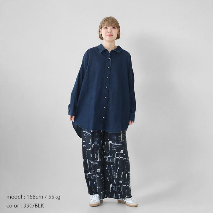SACRA サクラ｜ブラッシュペインティング パンツ 125510112の通販