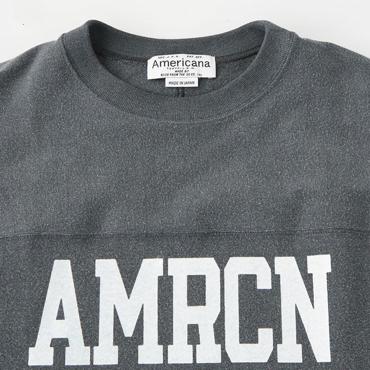 AMERICANA アメリカーナ|ヴィンテージ天竺 フットボールT BRF-M-773A AMERICANA アメリカーナ|ヴィンテージ天竺 フットボールT BRF-M-773A