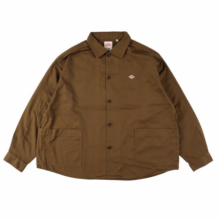 DANTON ダントン｜メンズ T/C ツイル ロングスリーブシャツ DT