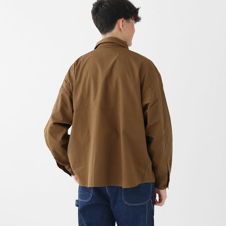 DANTON ダントン｜メンズ T/C ツイル ロングスリーブシャツ DT