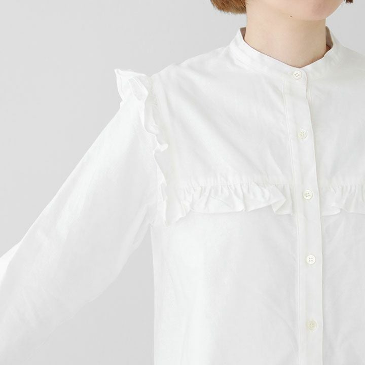 dahl'ia ダリア｜フリルブラウス DBL-357OXの通販｜NEWS(ニューズ)公式