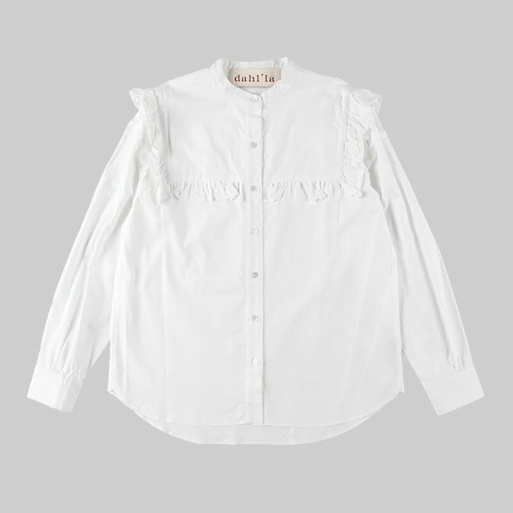 dahl'ia ダリア｜フリルブラウス DBL-357OXの通販｜NEWS(ニューズ)公式