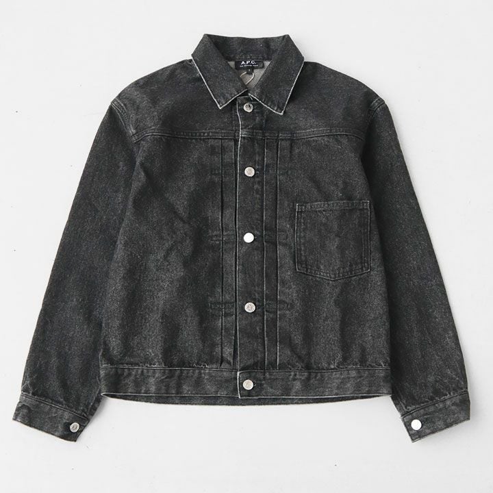 A.P.C. アーペーセー｜ウォッシュド デニムジャケット VESTEJEAN1ST