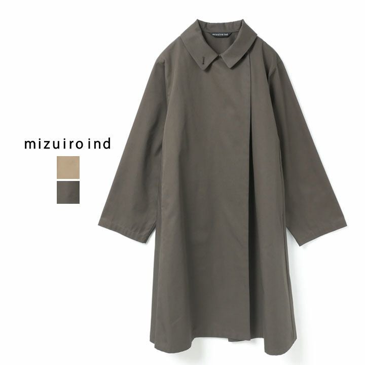 mizuiro ind ミズイロインド｜トレンチライクコート 3-270057の通販