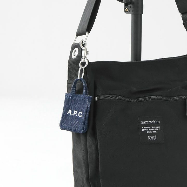 A.P.C. アーペーセー｜Lou トートバッグキーリング PORTE-CLEFS