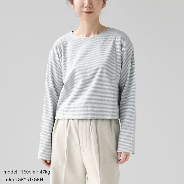 ORCIVAL オーシバル｜ボートネック長袖プルオーバー OR-C0495BXM OR