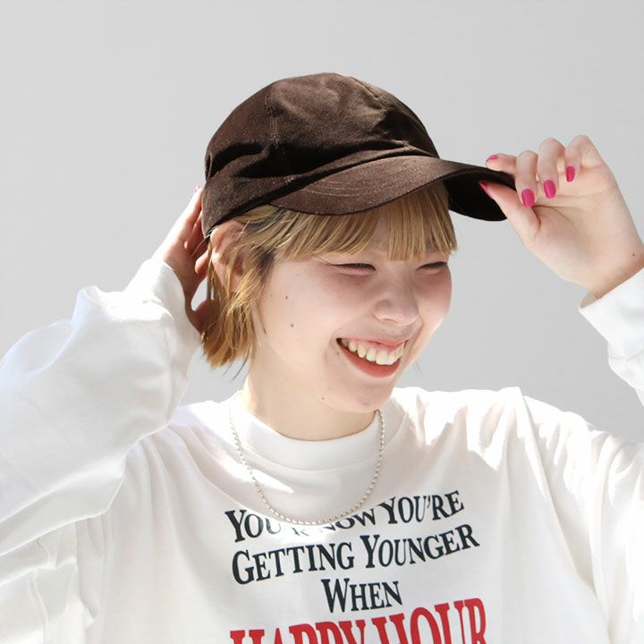 帽子 SHINZONE ORGANIC VELVET CAP SHINZONE シンゾーン｜ORGANIC ベルベットキャップ 25AMSIT02の通販
