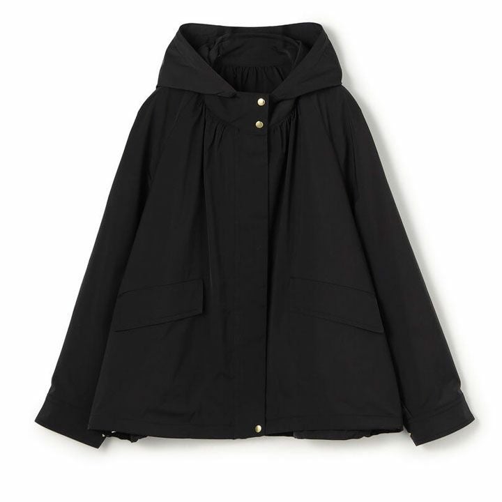 Ballsey ボールジィ｜ハイカウントタフタ フーデッドショートコート 11