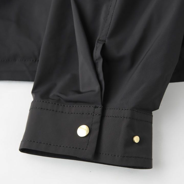 Ballsey ボールジィ｜ハイカウントタフタ フーデッドショートコート 11