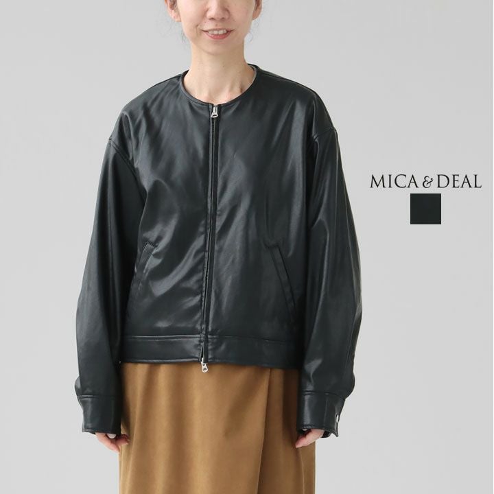 【新品】MICA&DEAL ❤️ マイカアンドディール ドッキングブルゾン MICA&DEAL（マイカアンドディール） ブルゾン アウター ボアドッキング