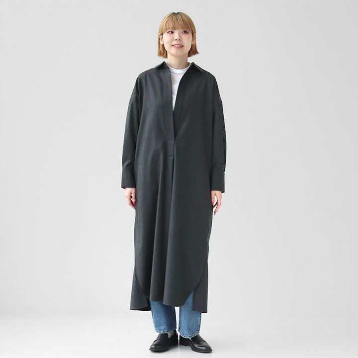 SACRA サクラ｜カシミア フラノ ワンピース 125508041の通販｜NEWS