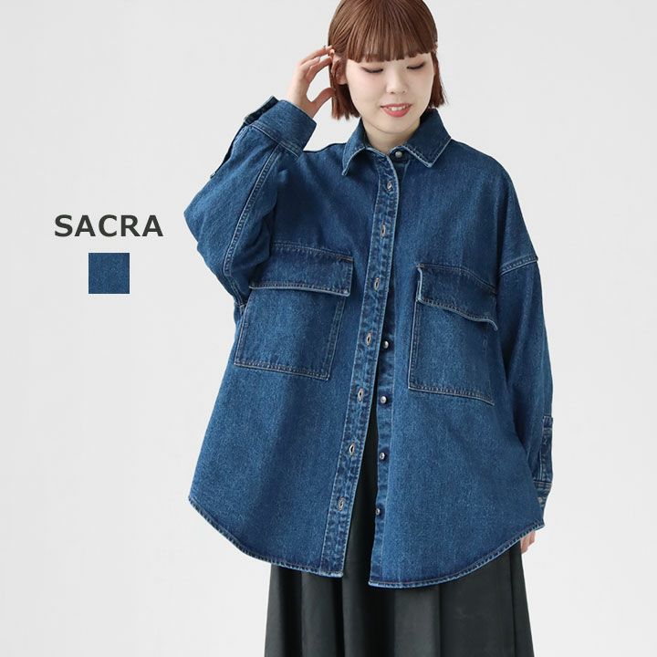 SACRA サクラ｜オーセンティック デニムシャツ ジャケット 125609071の