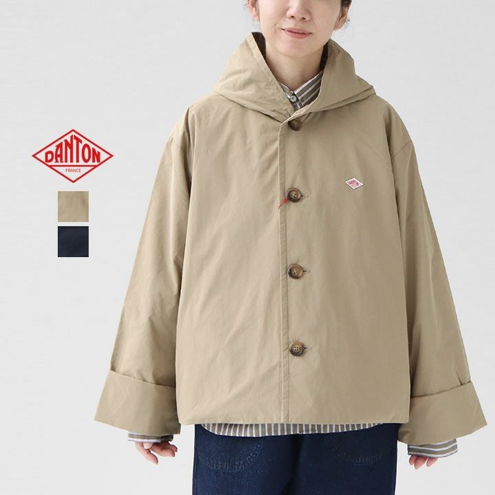 DANTON ダントン｜中綿 ショート丈フードジャケット DT-A0673PNTの通販