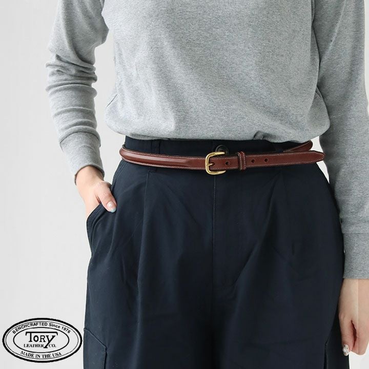 TORY LEATHER 34インチ TORY LEATHER トリーレザー｜3/4 inch Raisecd Belt TRL1002120
