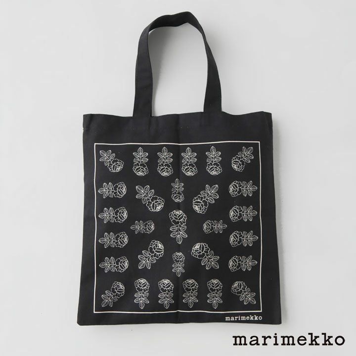 marimekko マリメッコ｜Vankka Vihkiruusu Placement トートバッグ