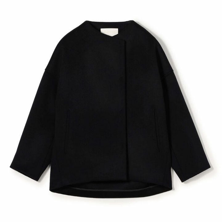 Ballsey ボールジィ｜ウールカシミヤビーバー ショートコクーンコート