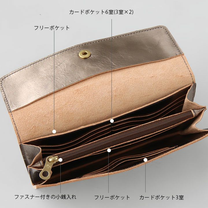 IL BISONTE｜イルビゾンテ ロングウォレット 54252309340の通販｜NEWS
