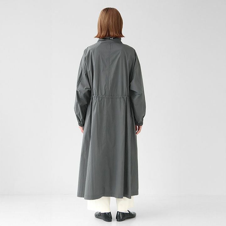 MICA & DEAL マイカ＆ディール｜撥水 ウエストドロースタンドカラー