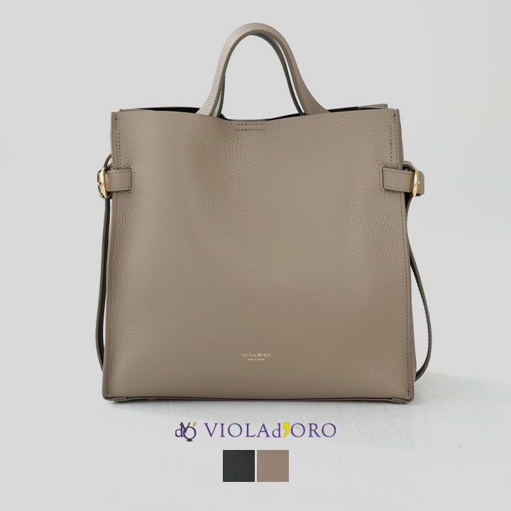 VIOLAd'ORO ヴィオラドーロ｜イタリアンWフェイス サイドベルト レザー