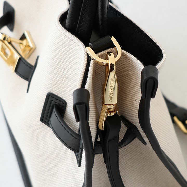 【花子さん専用】VIOLAd'ORO BRUNO キャンバストートバッグ VIOLAd'ORO ヴィオラドーロ｜キャンバストートバッグ V-2287 BRUNOの