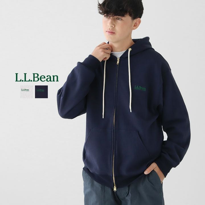 L.L.Bean エルエルビーン｜PORTAGE フルジップフード スウェット 6175