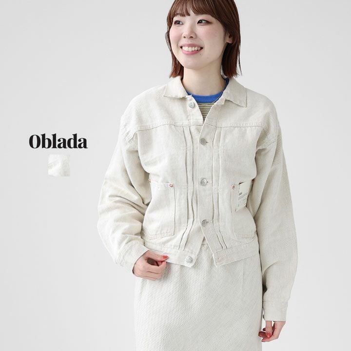 Oblada オブラダ｜1936 ヘンプ デニムジャケット S2610JK04