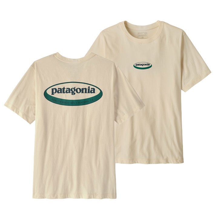 patagonia パタゴニア｜メンズ・'95 オーバル・ロゴ・Tシャツ 37847の
