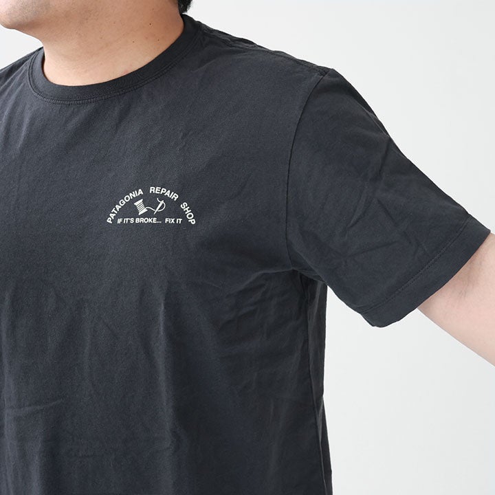 patagonia パタゴニア｜メンズ・リペア・ショップ・Tシャツ 37844の