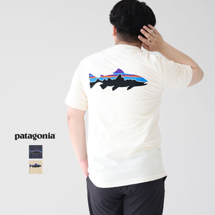 patagonia パタゴニア｜メンズ・フィッツロイ・トラウト・Tシャツ