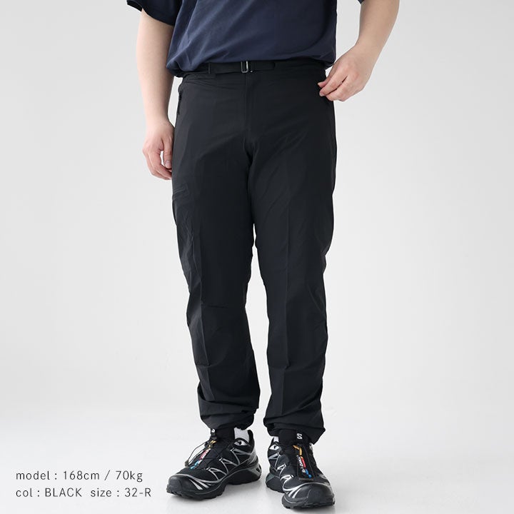 パンツ bemerkung 25AW SAN SAN GEAR - 【25AW】タイ パンツ / TIE PANTS / ブラック | STORY
