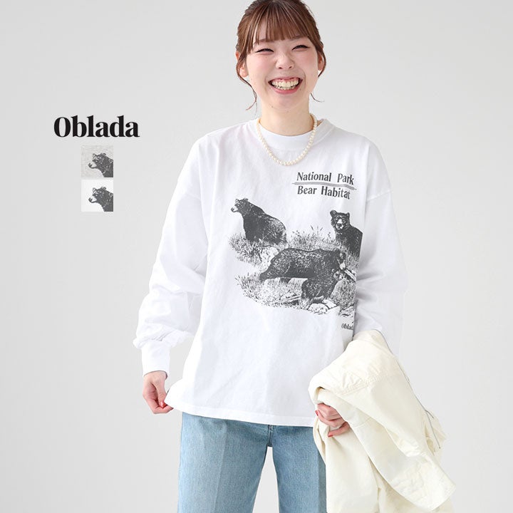Oblada オブラダ｜BEAR ロングTシャツ S2610CU10