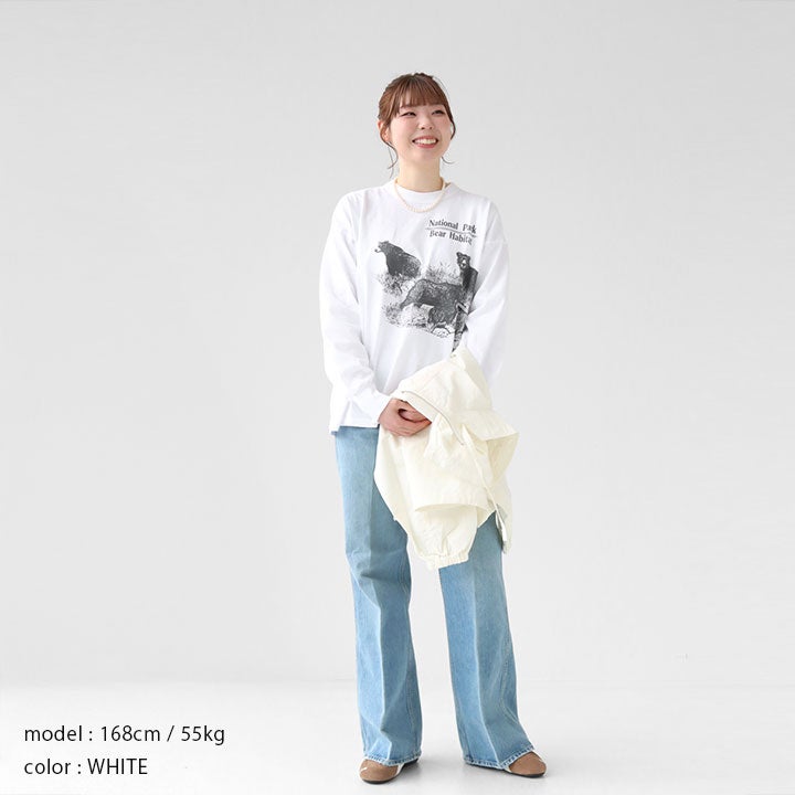 Oblada オブラダ｜BEAR ロングTシャツ S2610CU10の通販｜NEWS(ニューズ