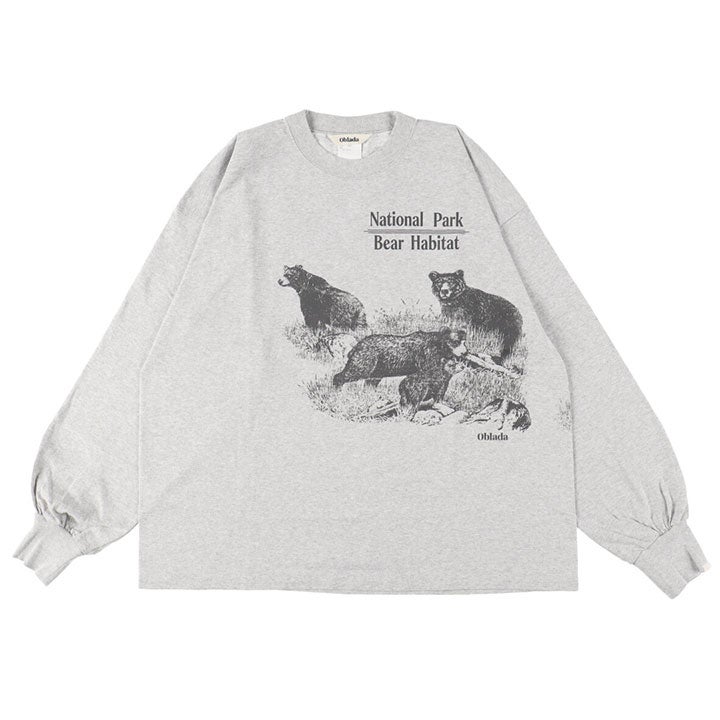 Oblada オブラダ｜BEAR ロングTシャツ S2610CU10の通販｜NEWS(ニューズ