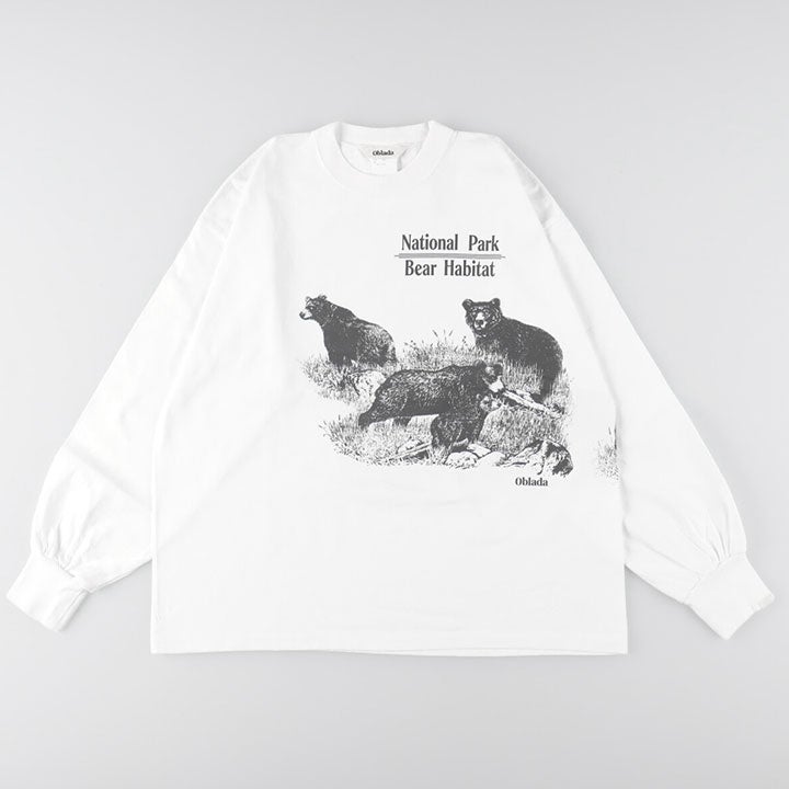 Oblada オブラダ｜BEAR ロングTシャツ S2610CU10の通販｜NEWS(ニューズ