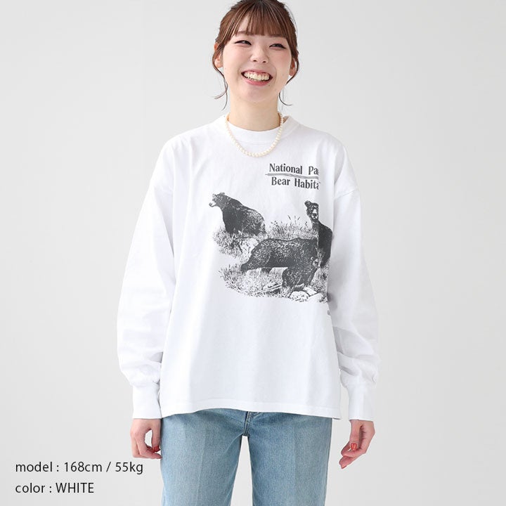 Oblada オブラダ｜BEAR ロングTシャツ S2610CU10の通販｜NEWS(ニューズ