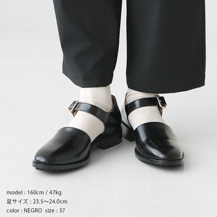ARTESANOS アルテサノス｜ストラップ レザーシューズ GU12-500-25-FLの