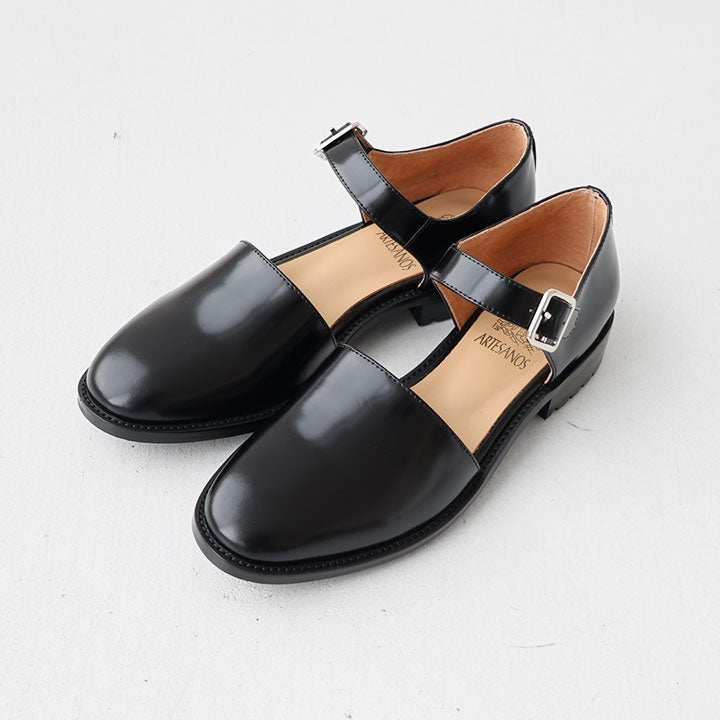 ARTESANOS アルテサノス｜ストラップ レザーシューズ GU12-500-25-FLの