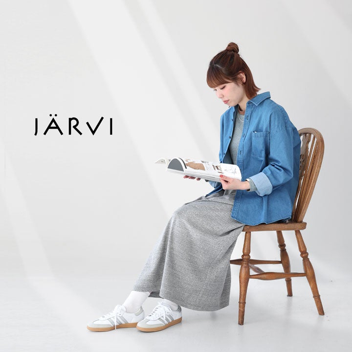 jarvi ヤルヴィ｜コットン天竺 ロングスカート JSK26000の通販｜NEWS