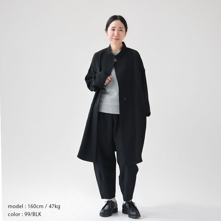 mizuiro ind ミズイロインド｜スタンドカラーワイドジャケット 1
