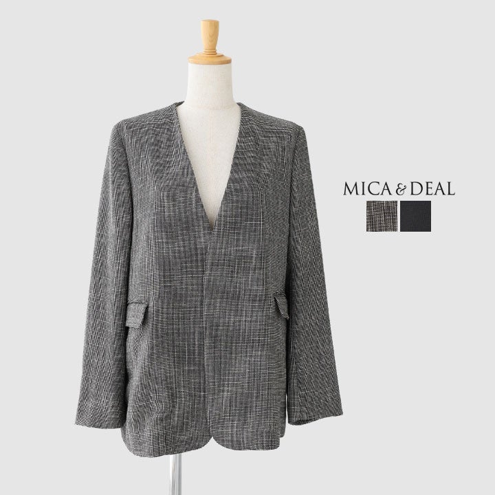 MICA & DEAL マイカ＆ディール | 吸水速乾-カラミノーカラージャケット
