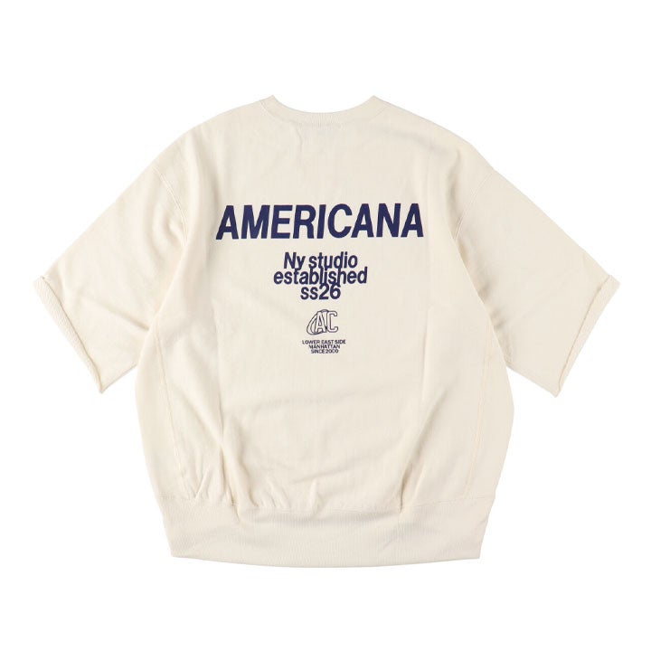 AMERICANA アメリカーナ｜カットオフ リバースウィーブ BRF-802A-2の