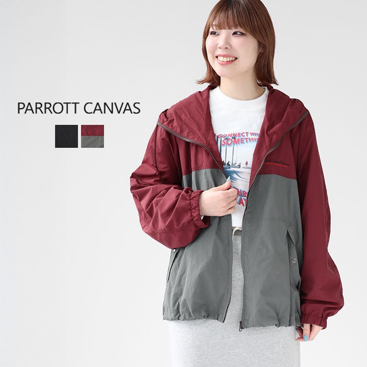 PARROTT CANVAS パロットキャンバス｜ナイロンブルゾン PC26112005の