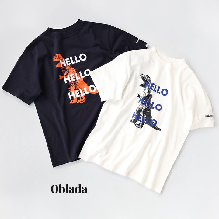 Oblada オブラダ｜NEWS別注 DINOSAUR Tシャツ DINOSAUR-T