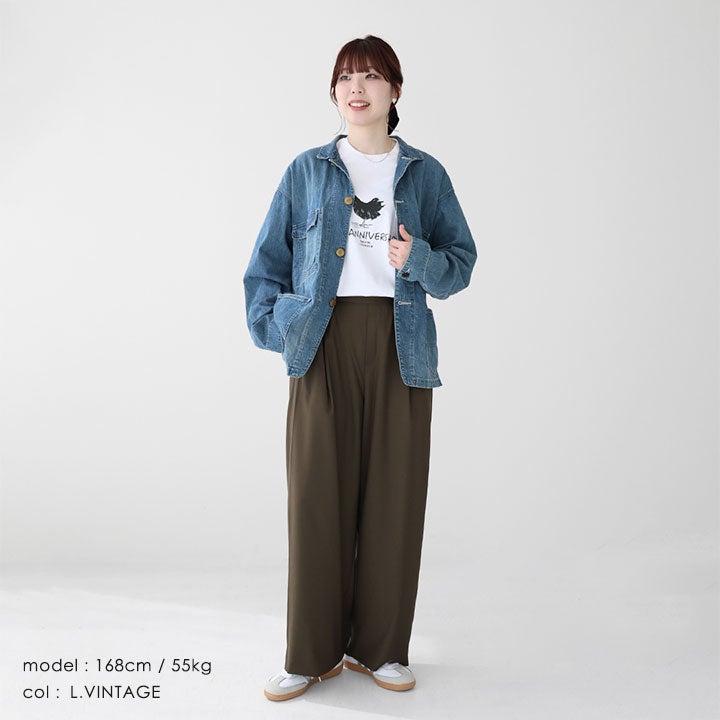 chimala チマラ｜デニムショートチョアジャケット CS41-JT11A(JT11A)の